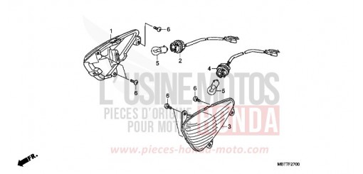 CLIGNOTANT XL1000V7 de 2007